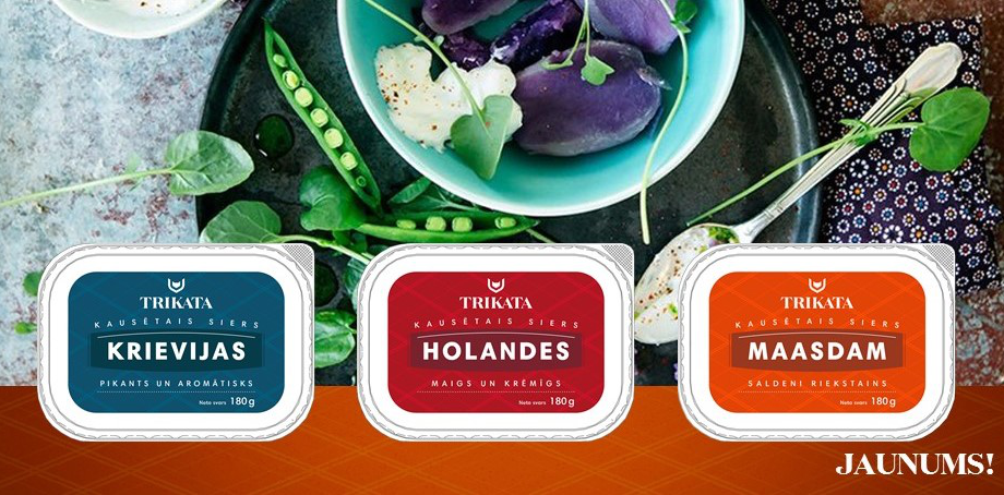 New from TRIKATA – delicious and nuanced processed cheeses! 