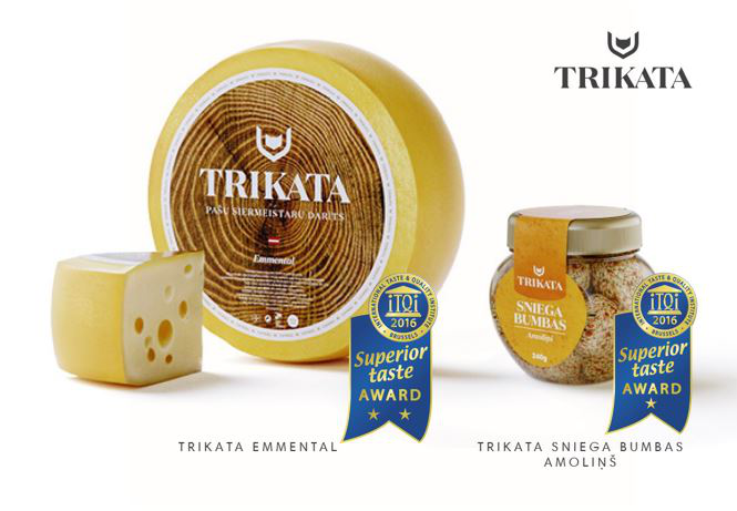 TRIKATA sieri ieguvuši zelta godalgas Eiropā